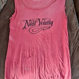 Vintage neil young tank